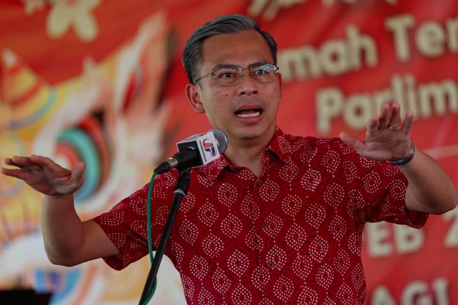 Fahmi reminds Bersatu members, president not to be two-faced regarding MACC'S probes