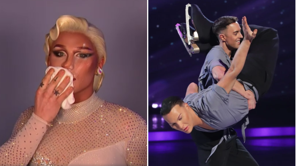 Drag queen The Vivienne emotional after performing without ‘armour’ for first time in stripped-back Dancing On Ice routine