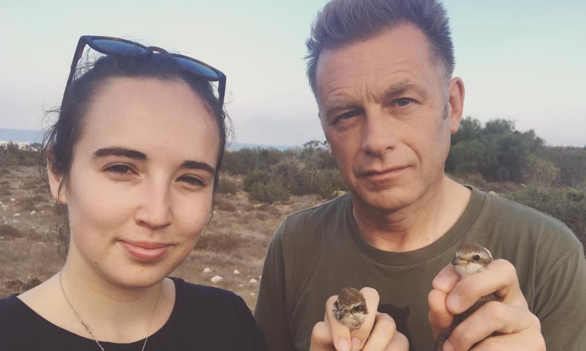 Chris Packham and stepdaughter Megan's real-life relationship