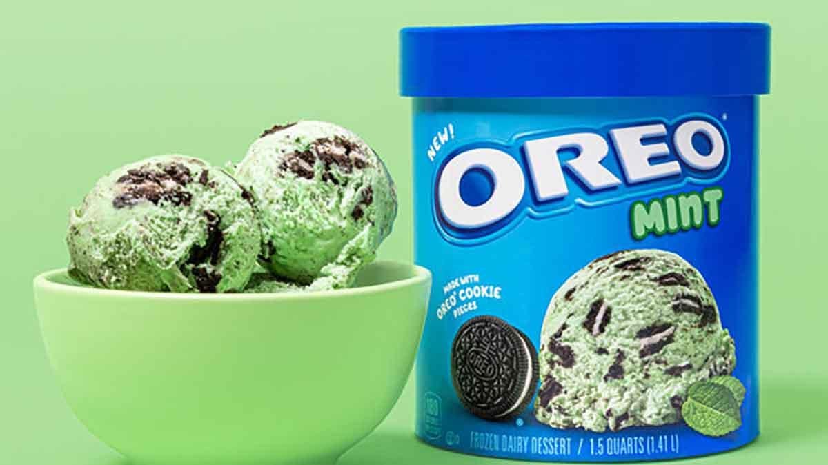 OREO Introduces New Mint Frozen Dessert