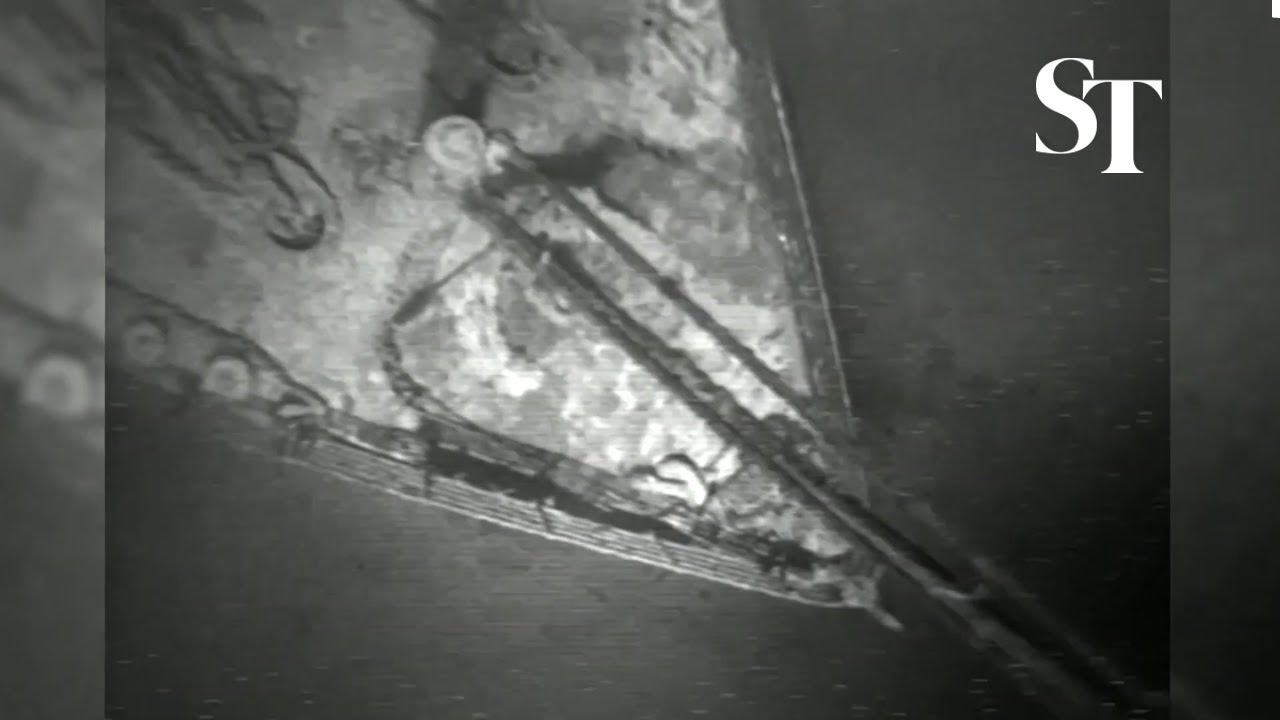 1986 video shows first footage of sunken Titanic