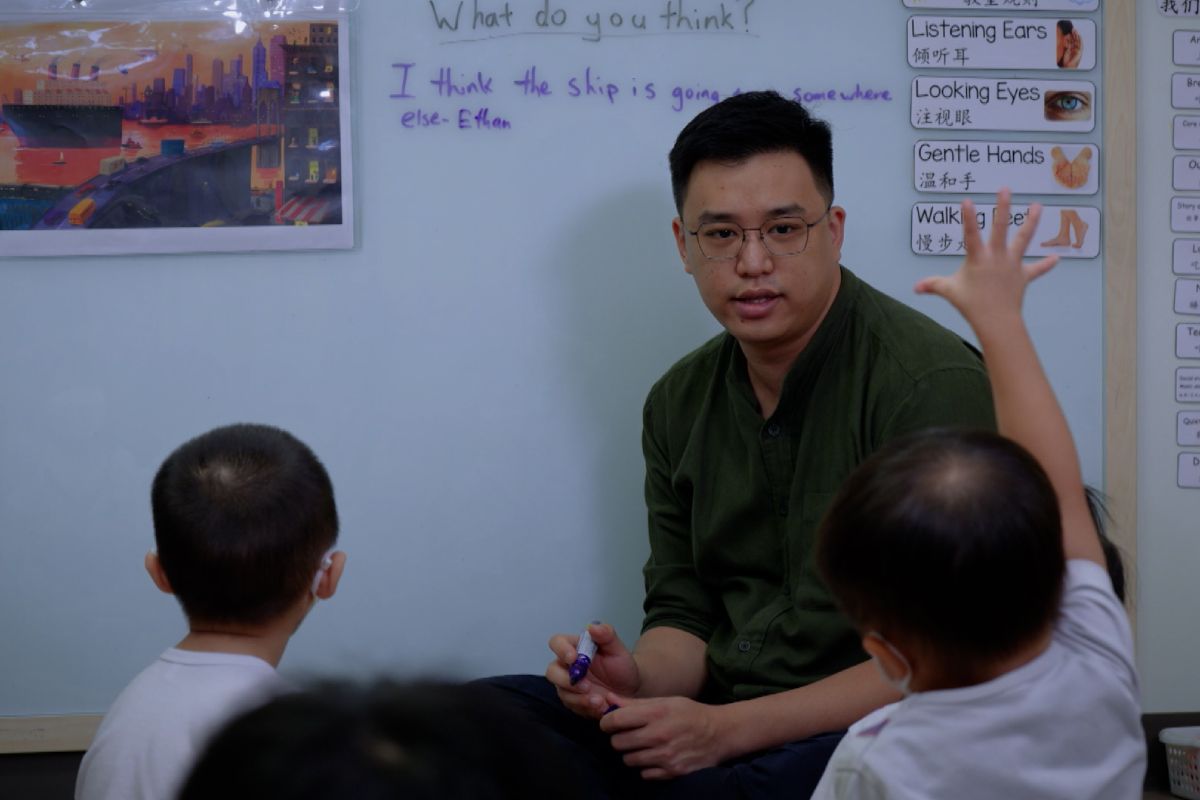 ‘Fatherly Love More Than Motherly Love’: This Male Pre-school Teacher Finds His Job Fulfilling Despite All the Naysayers