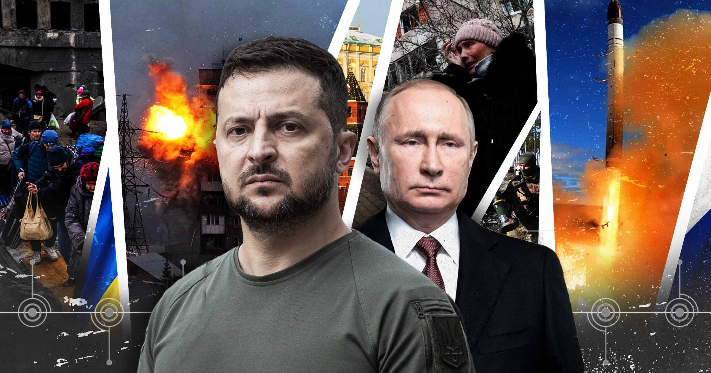 A month-by-month timeline of the Ukraine war a year on from Russia’s invasion