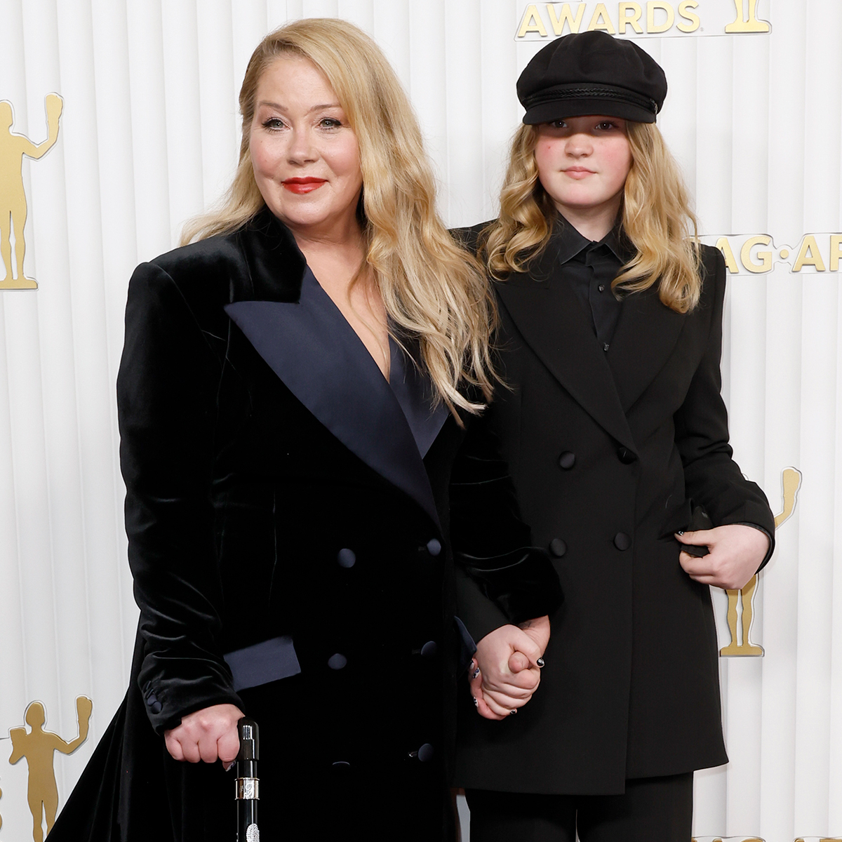 Christina Applegate Sends "FU" Message to MS During 2023 SAG Awards Appearance With Her Daughter