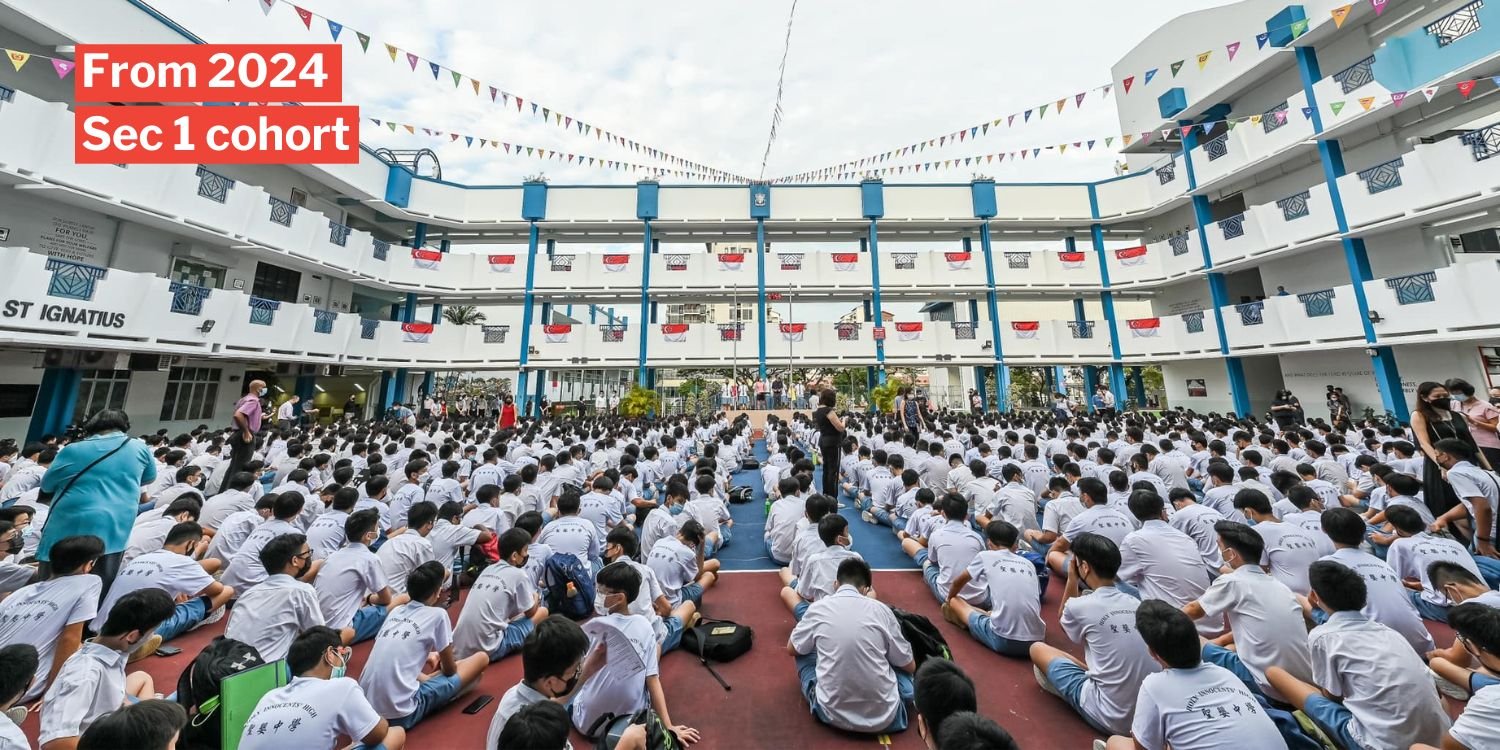 S’pore secondary schools to have mixed form classes, students will take common Cambridge exams