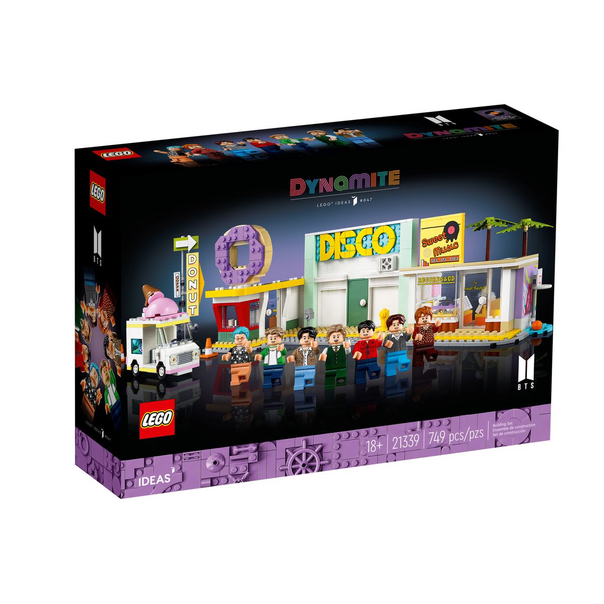 The official BTS Lego set is now available