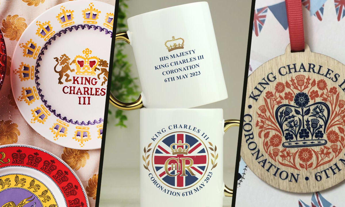 King Charles III coronation memorabilia: From mugs to tea towels, ornaments & more