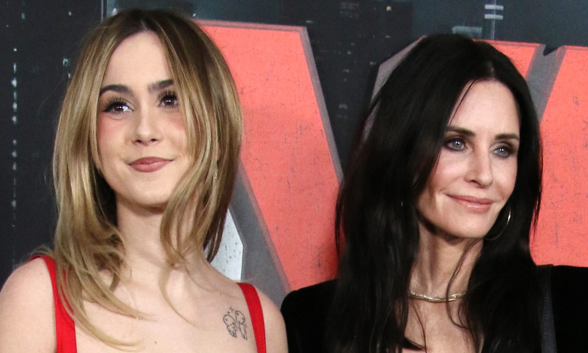 Courteney Cox stuns in vampy mini dress - wait 'til you see her lookalike daughter Coco