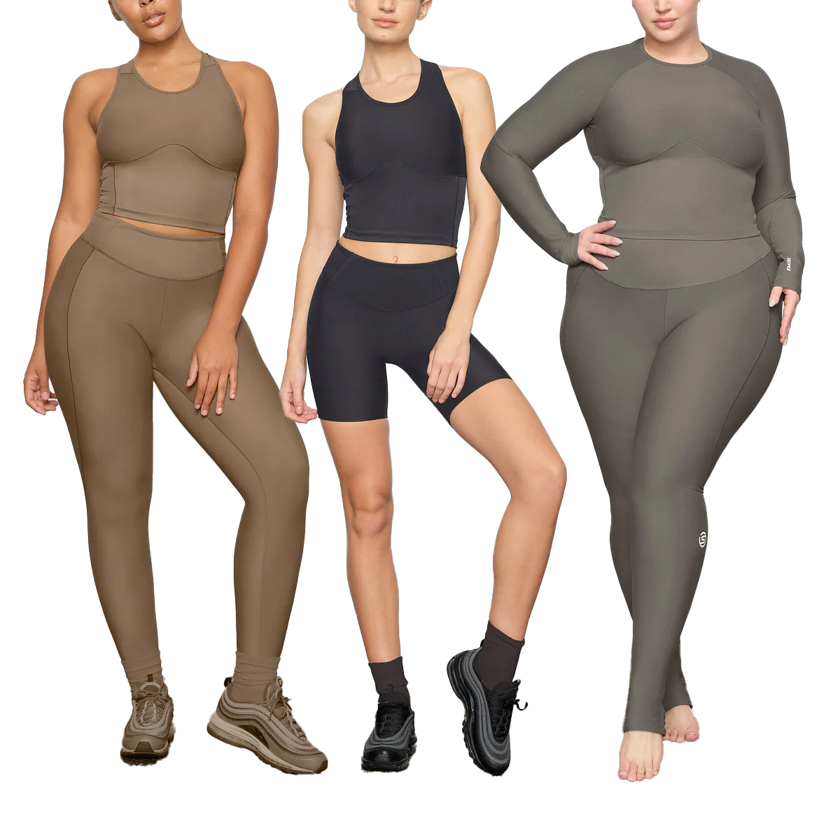 Kim Kardashian’s SKIMS Perfects Activewear With Squat-Proof Performance Collection