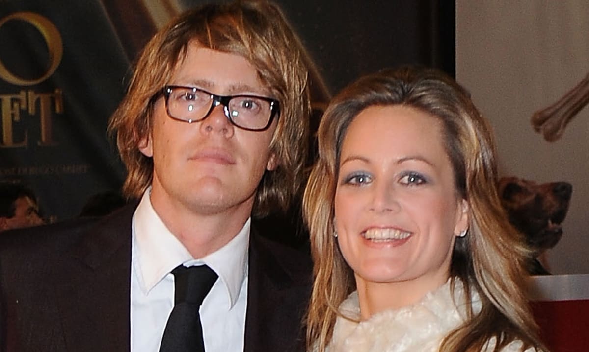 Beyond Paradise's Kris Marshall's glam bride recycled fur-covered gown for snowy wedding
