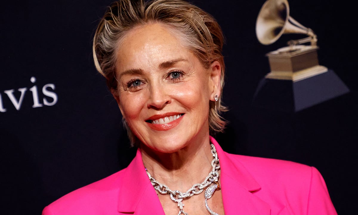 Sharon Stone shares rare childhood photo – and wait 'til you see her hair