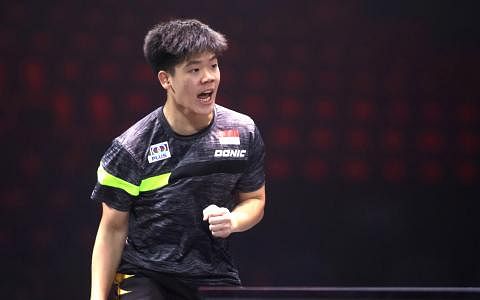 WTT新加坡大满贯赛 首战表现神勇 我国16岁小将郭勇横扫印度选手晋级
