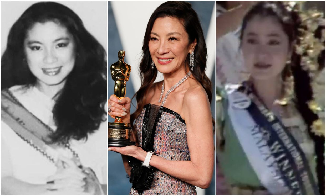 Michelle Yeoh: Rare photos, videos of Oscar winner from beauty pageants shared online