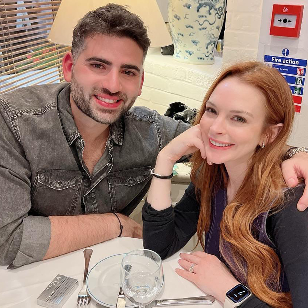 Pregnant Lindsay Lohan and Husband Bader Shammas Spotted in NYC After Baby Shower