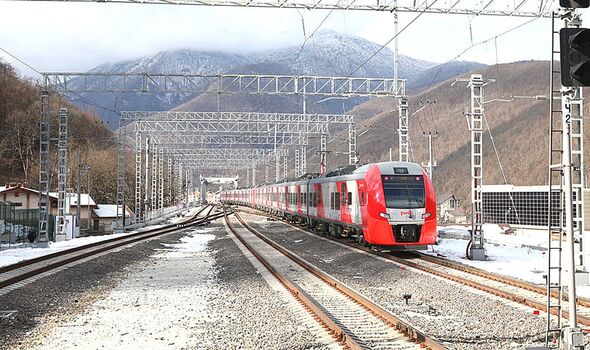 Inside Putin’s mysterious armoured train dubbed with secret timetable and no ID number