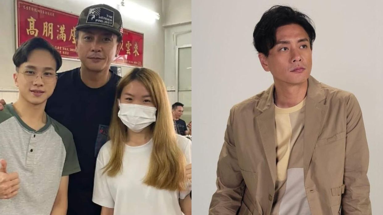 HK actor Bosco Wong spotted at a restaurant in Kepong