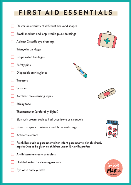 First Aid Kit Essentials for Families: Download, Print and Keep our ...