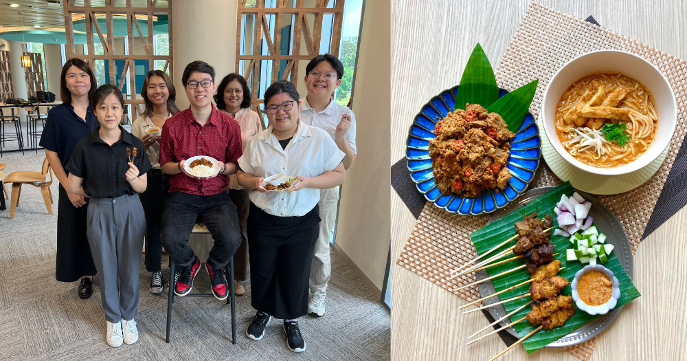 Temasek Poly students develop plant-based alternatives for local foods like laksa & beef rendang