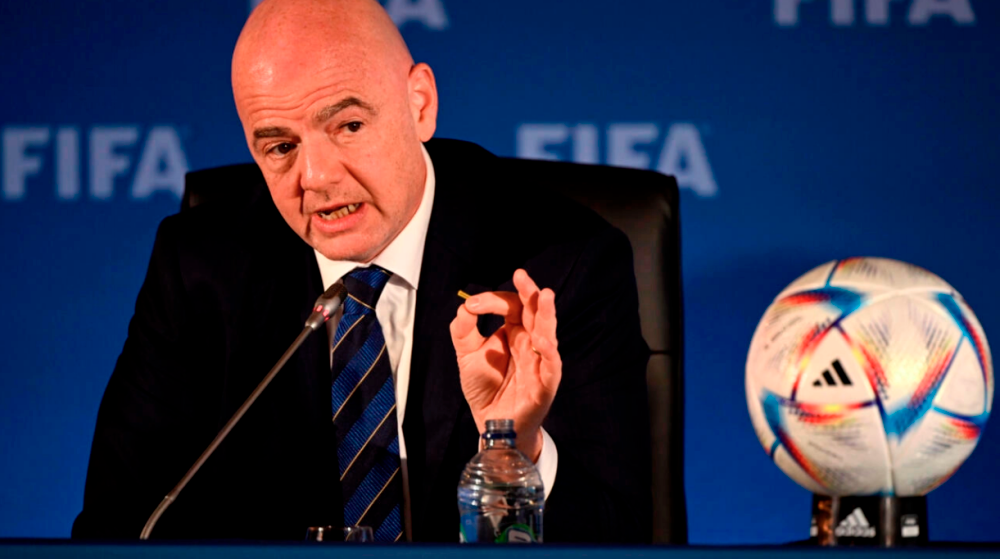 Gianni Infantino re-elected Fifa president until 2027