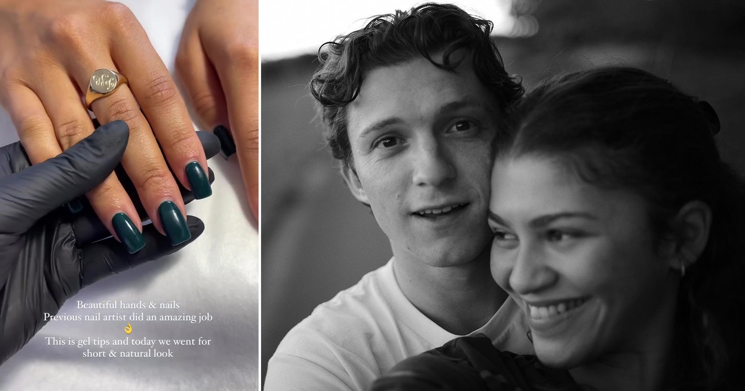 Zendaya shows off ring carved with Tom Holland’s initials and it’s a