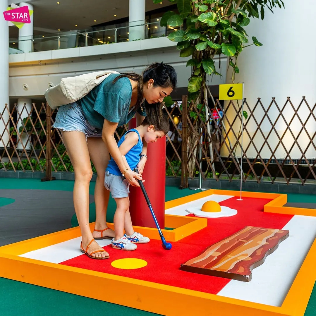 Challenge your friends and family to this limited time food-themed mini golf pop-up featuring dim sum, bubble tea and more