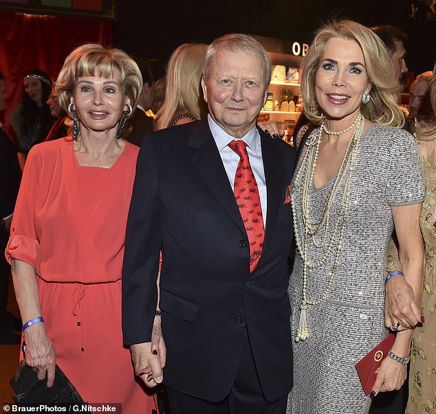 Porsche billionaire, 79, files for divorce from his wife, 74, 'due to severe dementia that has left her housebound' - as reports say he has 'become close' to ex-model, 59, previously wed to Romanov Prince and the Aga Khan