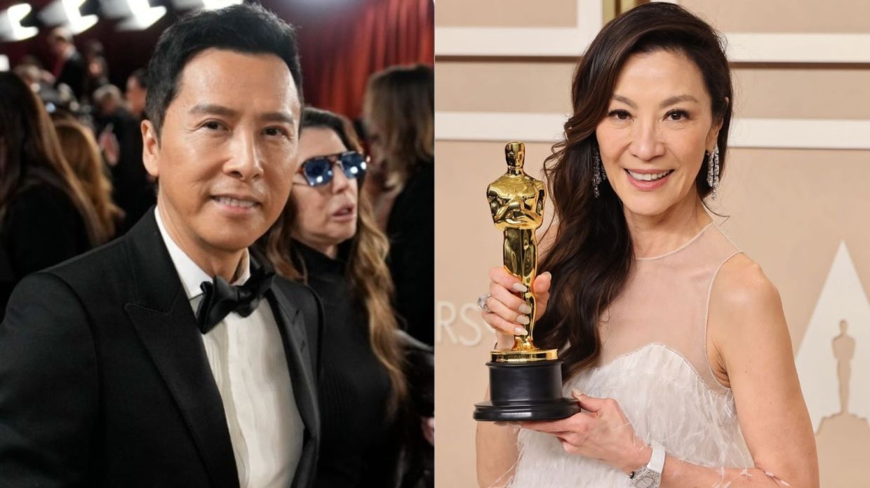 Donnie Yen praises Michelle Yeoh for bringing glory to Asians and women