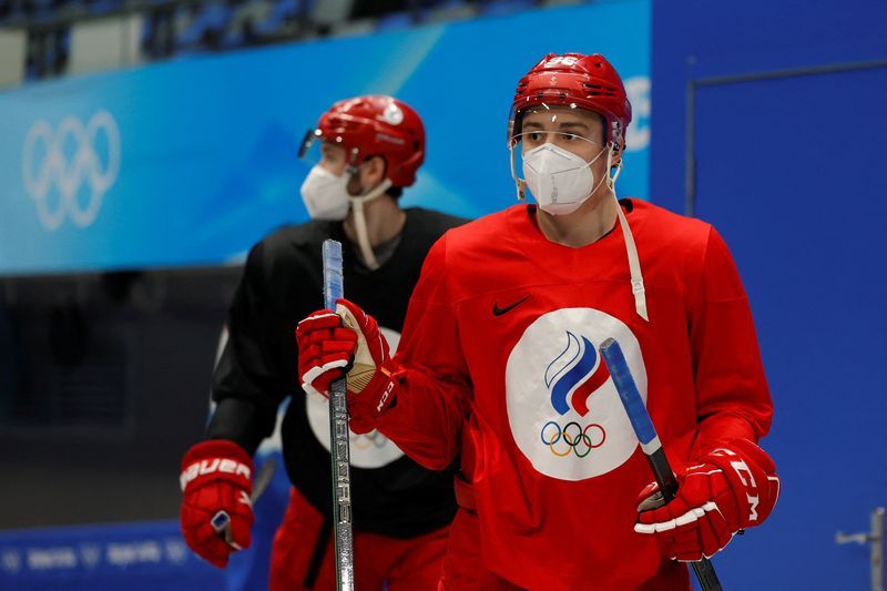 Ice hockey-Russia, Belarus ban not beneficial for world hockey - Russian governing body