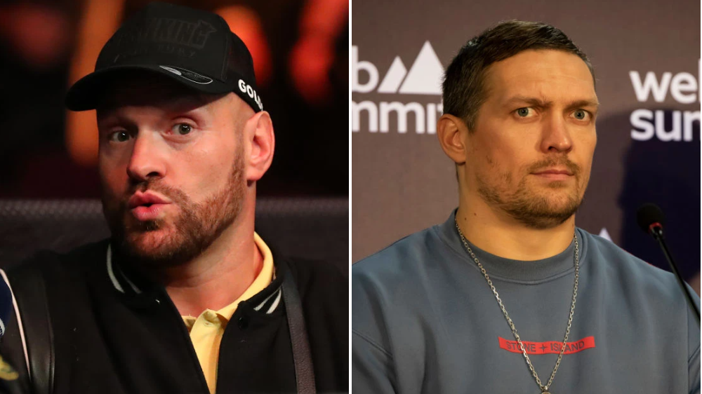 Oleksandr Usyk’s wife trolls ‘Gypsy Queen’ Tyson Fury after undisputed title fight falls through