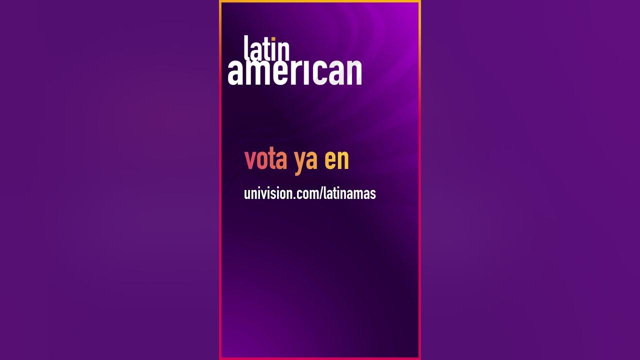 No lo olvides! Vota en los Latin AMA’s ahora! #shorts #nattinatasha