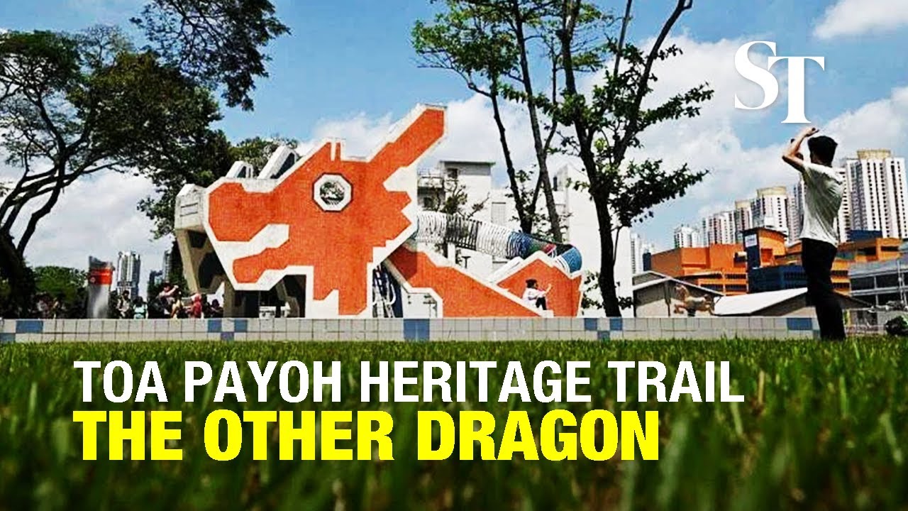 The other dragon playground and other iconic landmarks on the Toa Payoh Heritage Trail