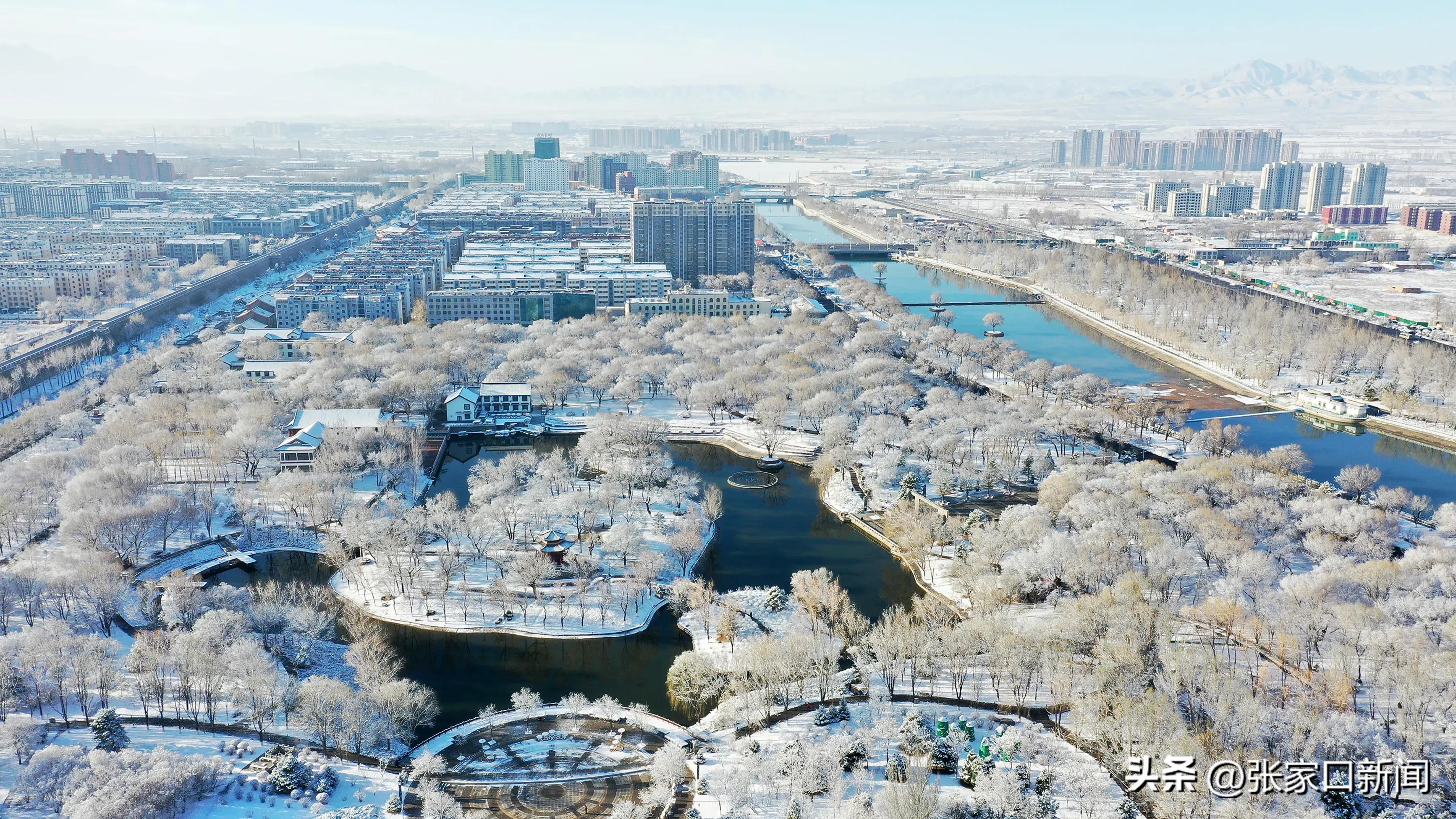 多图直击｜张家口宣化：雪后初霁 妖娆古城