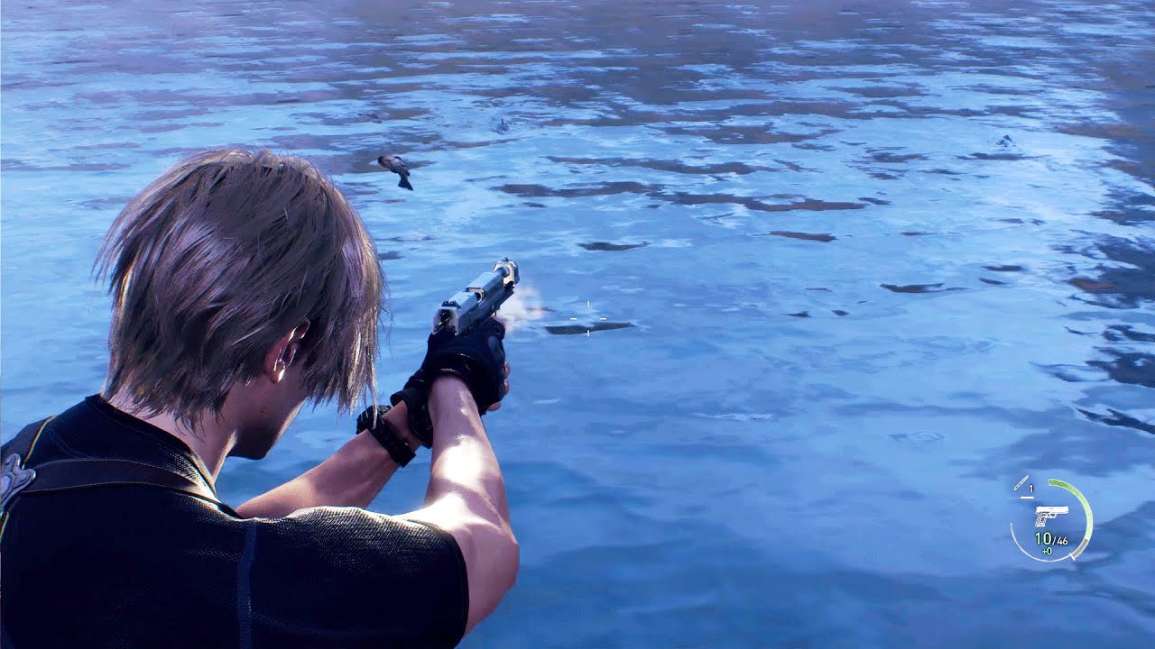 Resident Evil 4 newbies are getting trolled by fans who trick them into shooting the lake