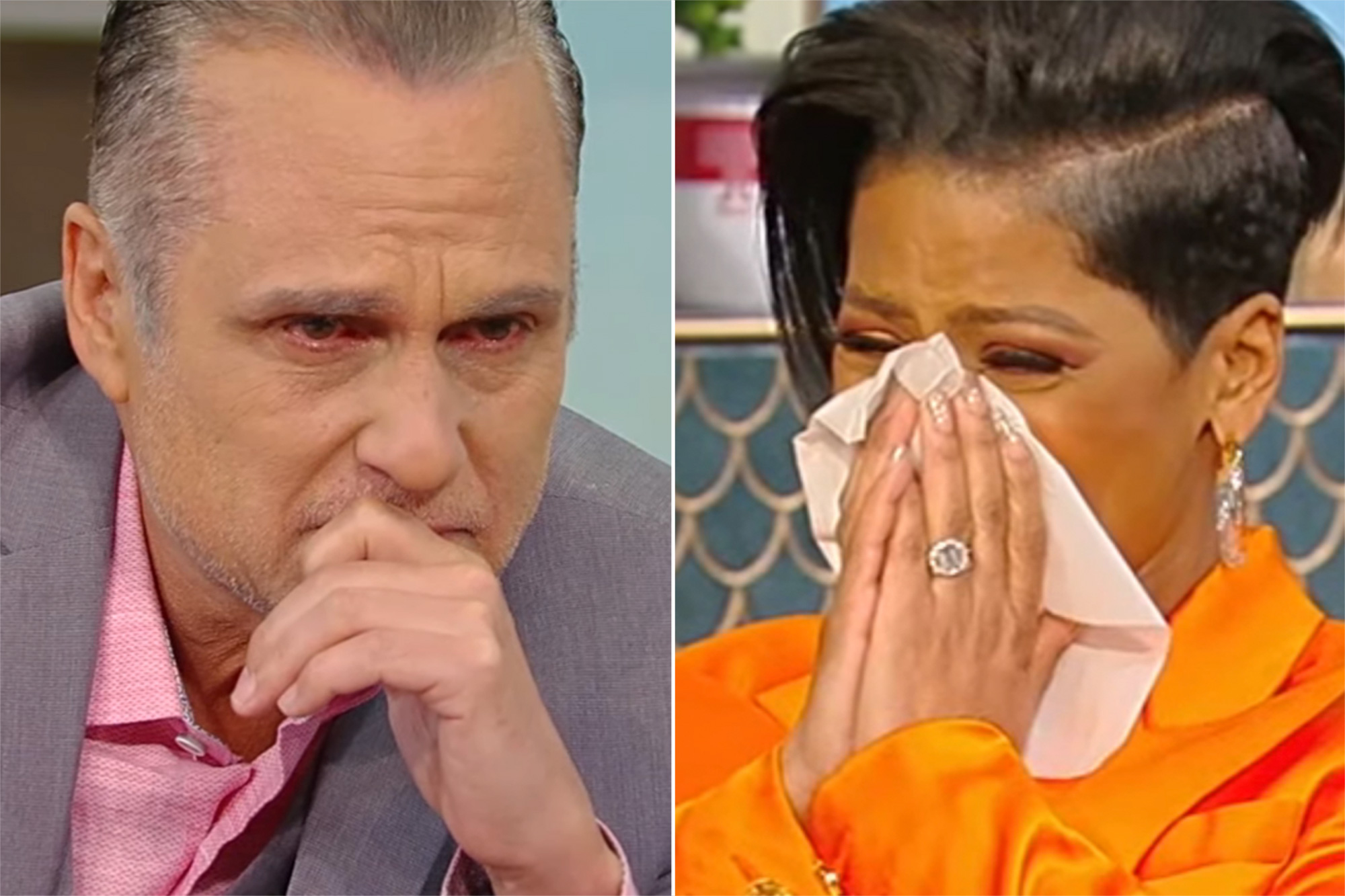 General Hospital star Maurice Benard cries in emotional reunion with daughter he hasn't seen in months