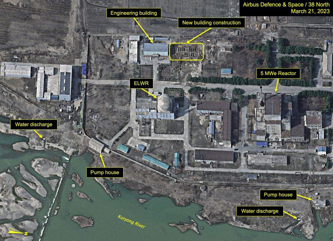 朝鲜宁边核设施有大动作 试验用轻水反应堆“近投入运转”