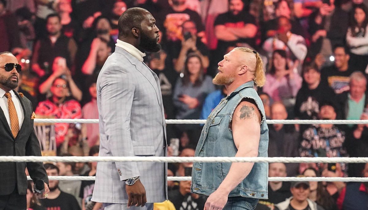 How tall is Omos? WWE giant facing Brock Lesnar at WrestleMania 39