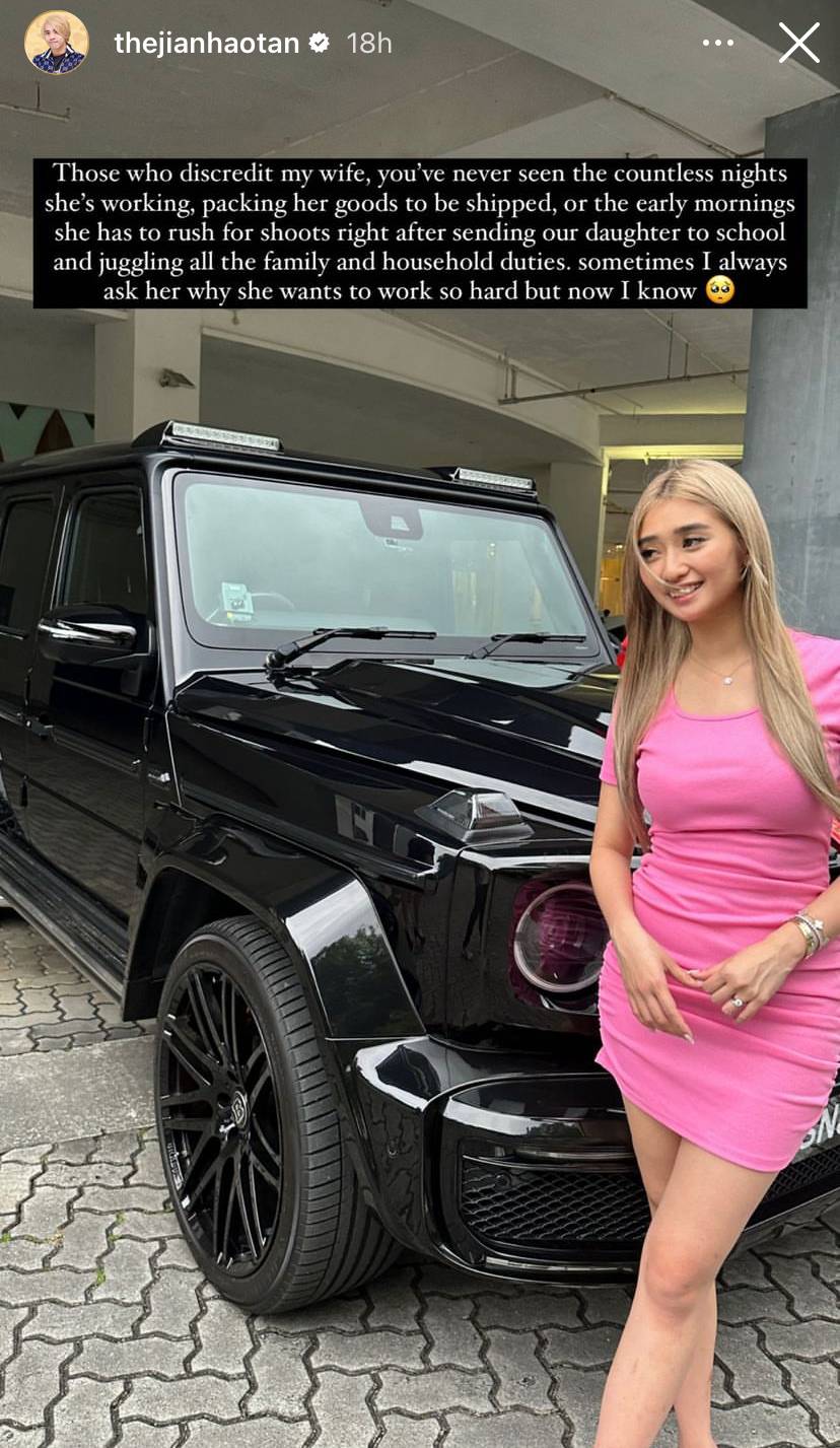 YouTuber Jianhao Tan’s 26-Year-Old Wife Just Bought Him This Swanky Mercedes G-Class AMG