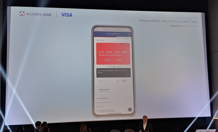 Alliance Bank Introduces M’sia’s First Visa Virtual Credit Card Dynamic Card Number