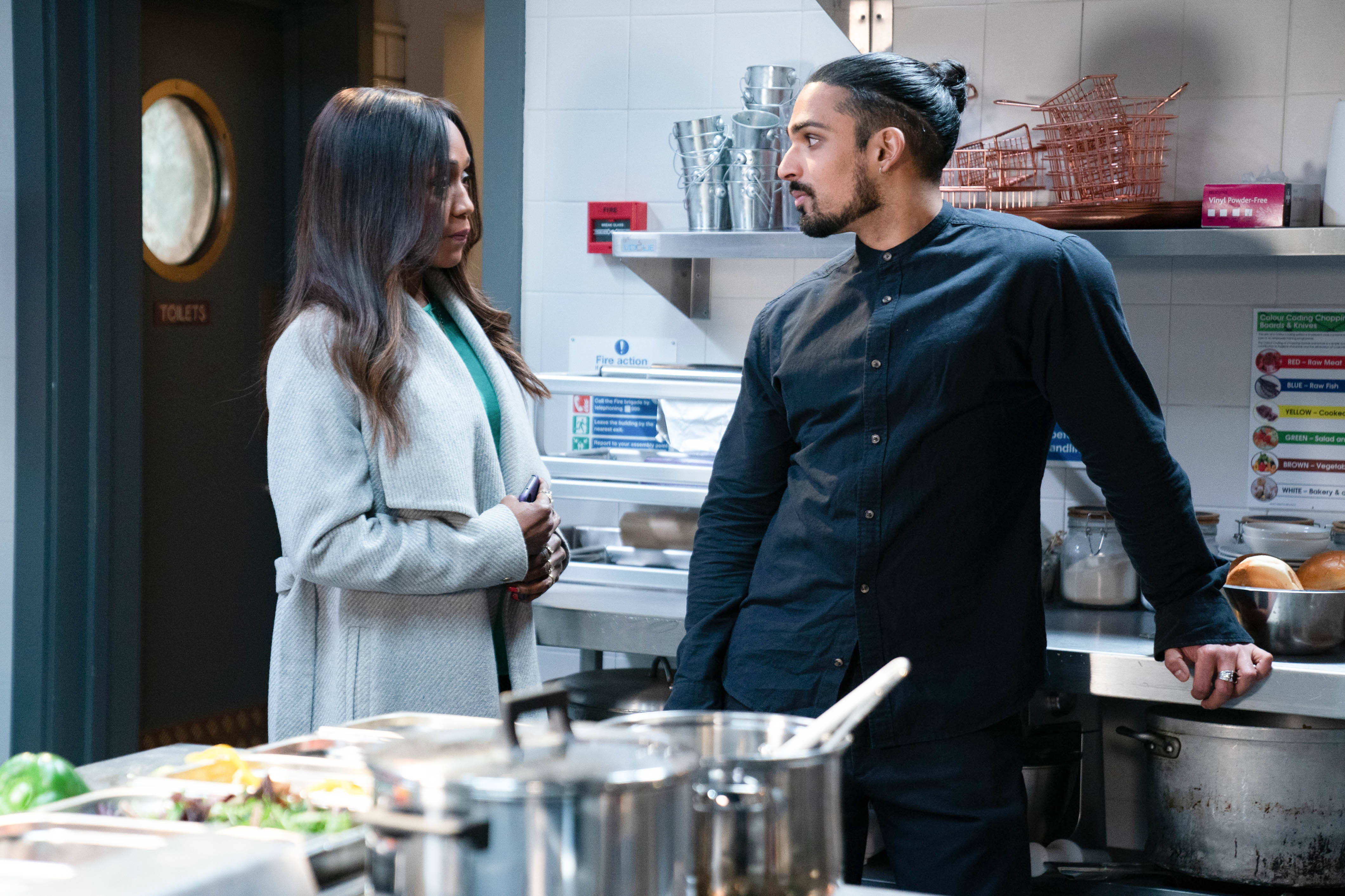 EastEnders star Diane Parish admits people give ‘disapproving looks’ over Denise and Ravi affair