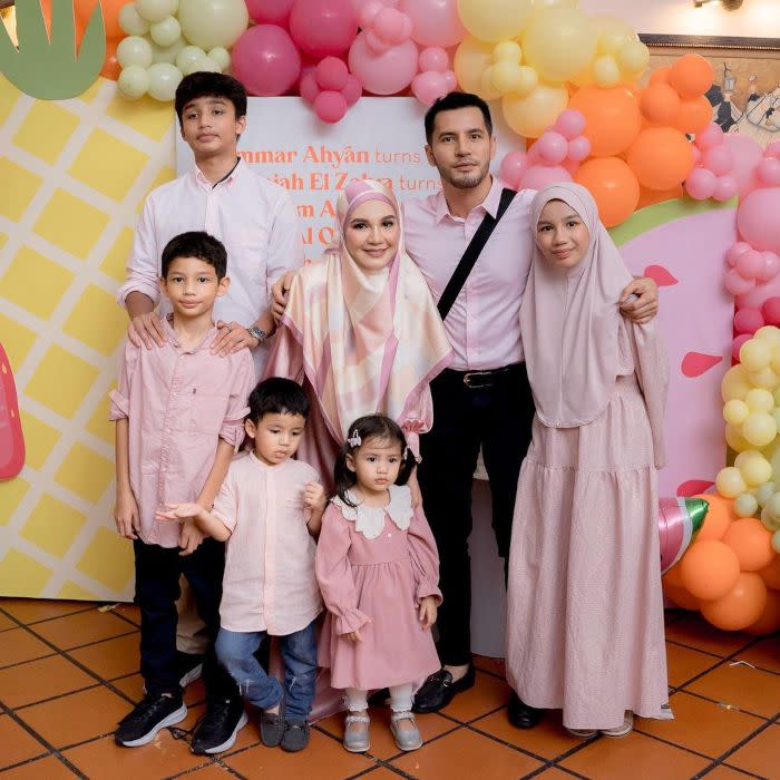 Aliff Syukri and Nur Shahida revealed sixth child