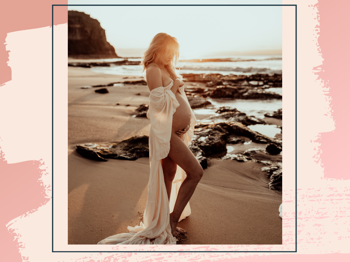 Mom of 6 Teresa Palmer Shows off Her Growing Baby Bump in a Daring, Rocker-Chic Gown