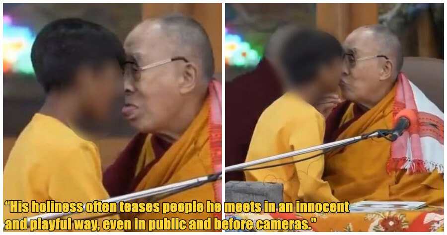 Dalai Lama Issues Apology After A Disturbing Video Of Him Publicly