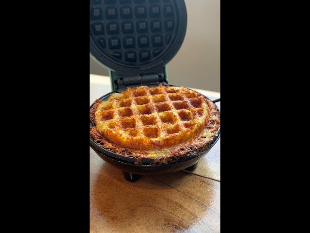 Crispy Waffle Maker Hash Browns