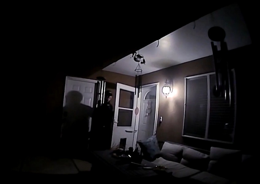 Video shows New Mexico police were at wrong house seconds before killing homeowner