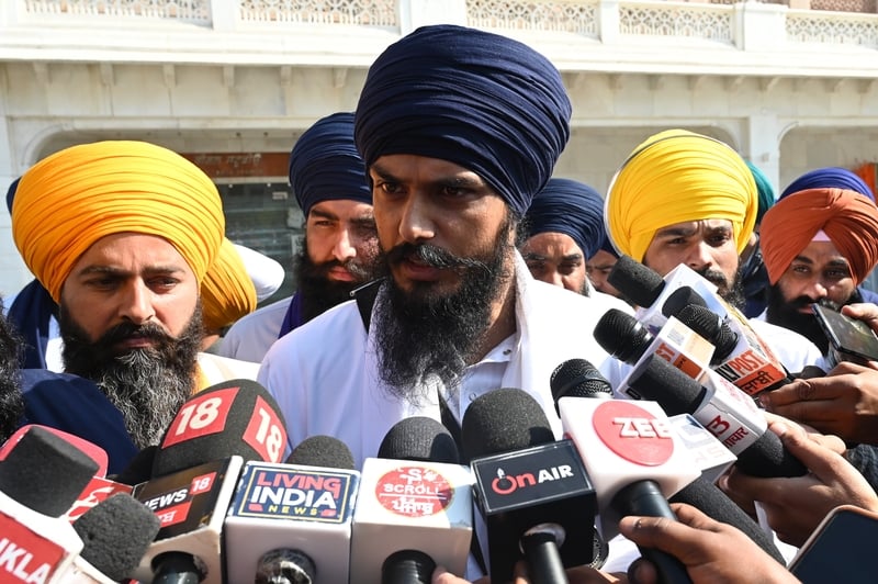 Fugitive Sikh separatist Amritpal Singh arrested