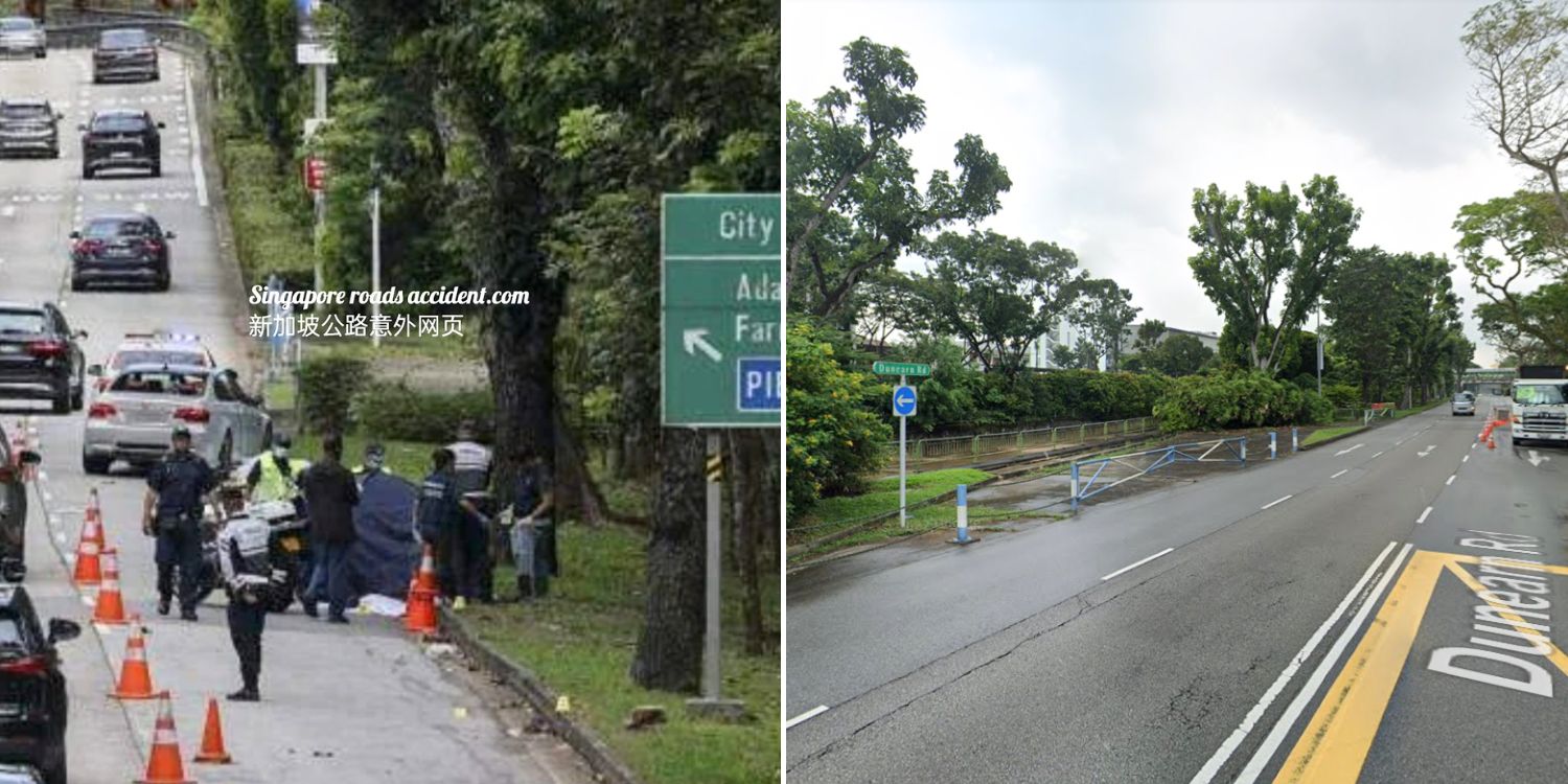 Dunearn road accident reportedly claims life of pedestrian, 3 sent to hospital