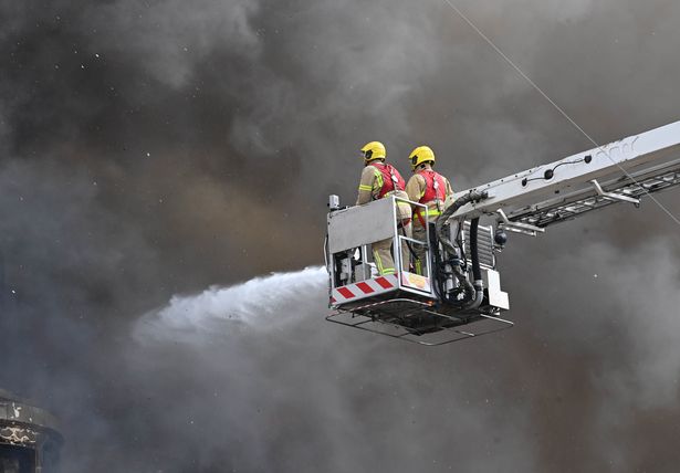 Blackpool hotel fire as inferno rips through building and sends smoke across sky