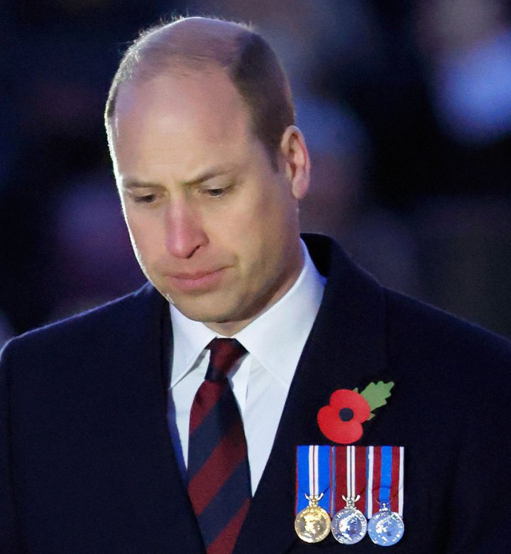 Royal Family Releases Haunting Photo of Prince William Standing Alone at Dawn for Anzac Day