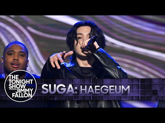 SUGA: Haegeum | The Tonight Show Starring Jimmy Fallon