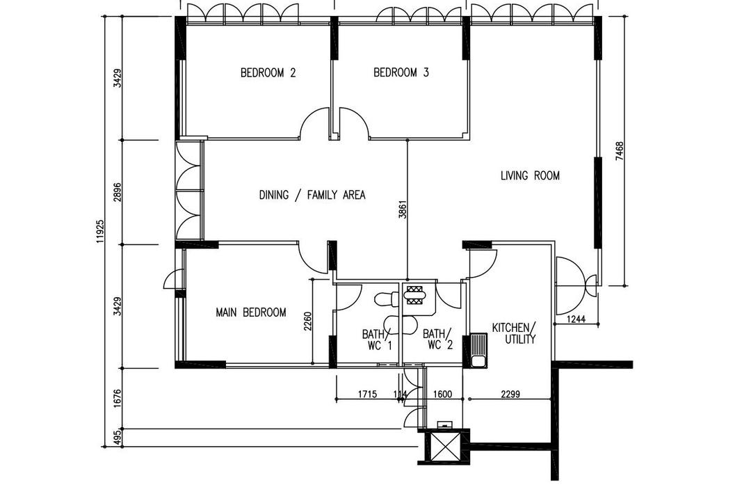 7 unique layout ideas for a 5-room point block HDB flats